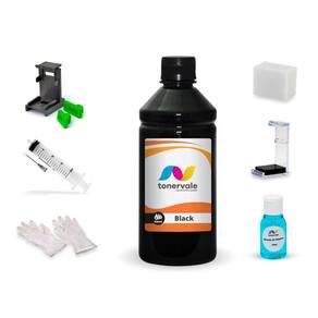 Tinta Para Impressora 21 21XL 27 27XL 56 56XL Black 500ml Platinum
