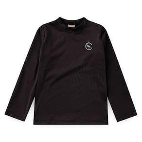 Camiseta Praia Infantil Proteção UV Preta Costão