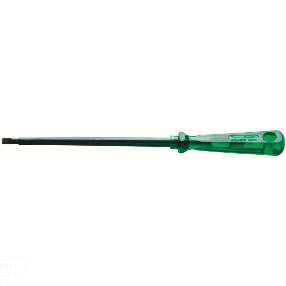 Chave De Fenda Isolada Ponta Chata Em Aço Cromo Vanádio 6x250 Mm (1/4x10") Tramontina Pro Tramontina