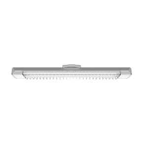 Luminária Lumifacil 70cm Aletada Com 2 Leds 3000k Taschibra Branco