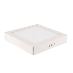 Painel De Led Quadrado Sobrepor 12w Bivolt Blumenau 6500k Luz Fria