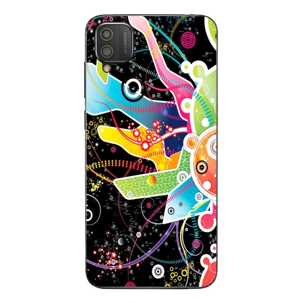 Capa Adesivo Skin058 Verso Para Multilaser Multi G 3 4G