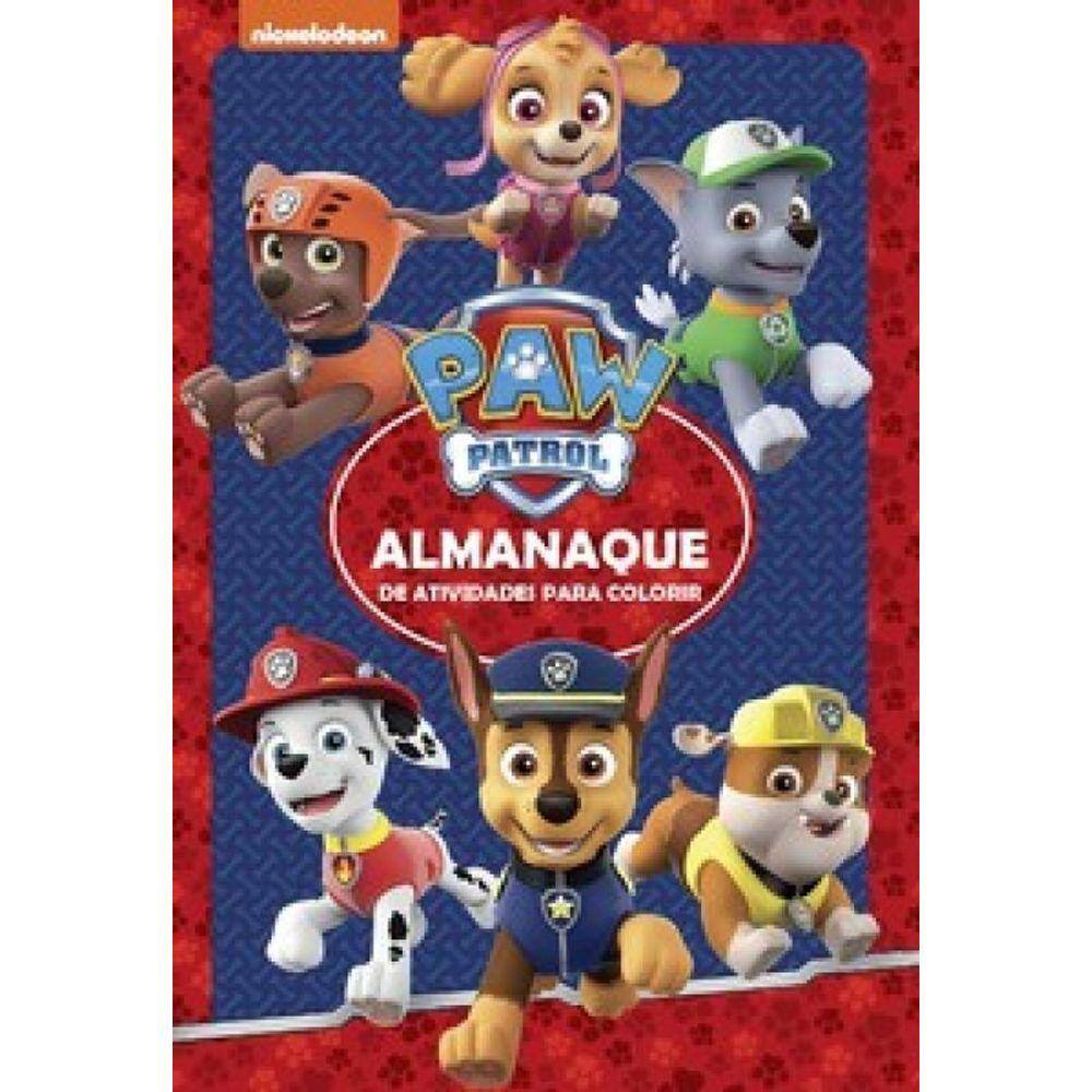 Patrulha Canina Almanaque De Atividades Para Colorir