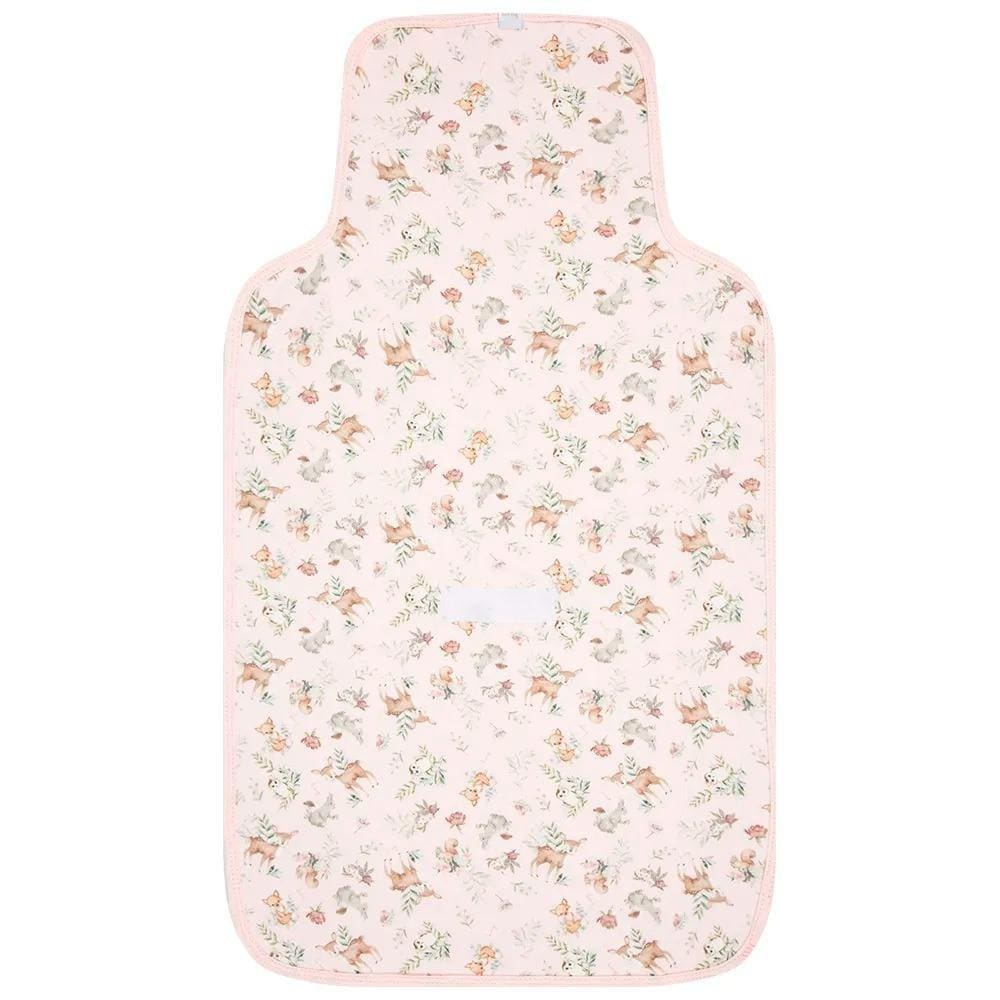 Trocador Portátil Hug Floresta Magia Rosa