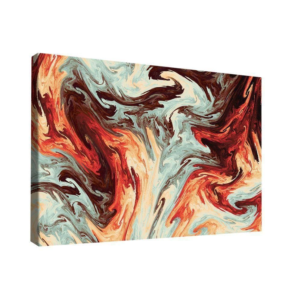Quadro Lava Abstrata -- Br Artes