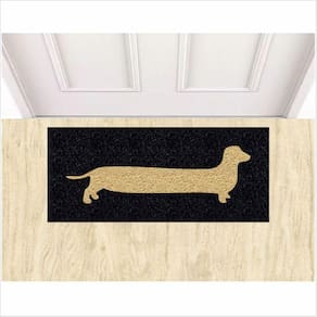 Tapete Capacho Para Portas de Entradas Decorativo Salsicha