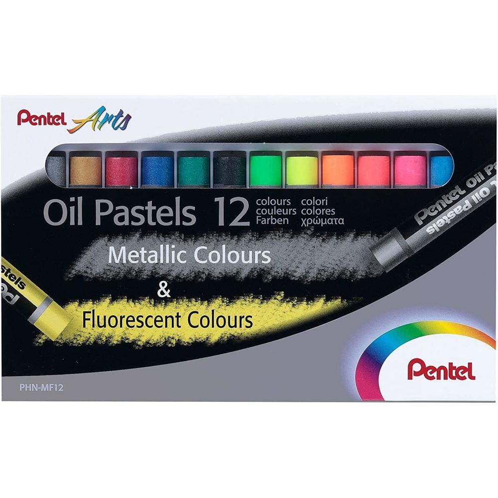 Giz Pastel Oleoso Pentel