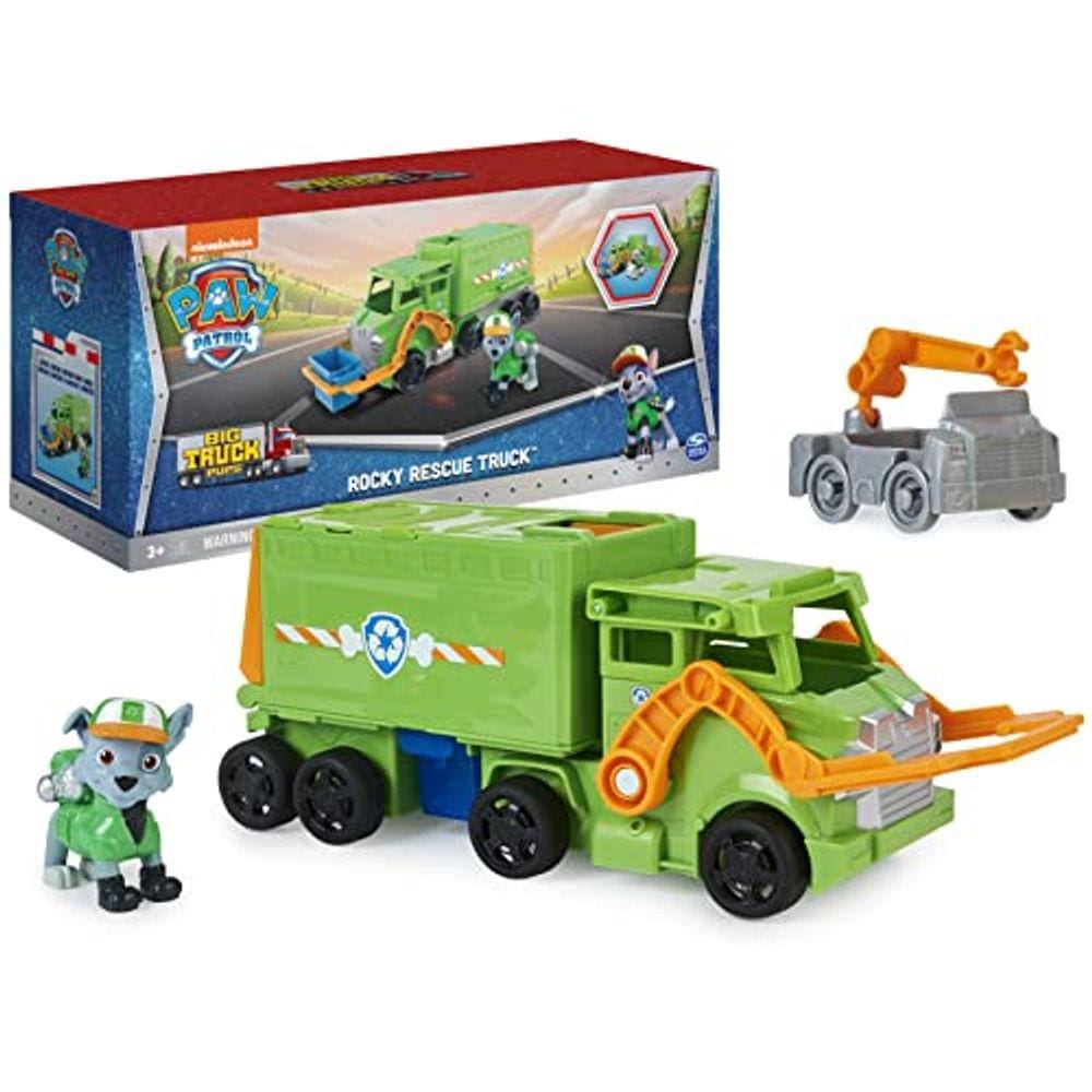 Caminhões de brinquedo Big Truck Pup`s Rocky Transforming - A partir de 3 anos