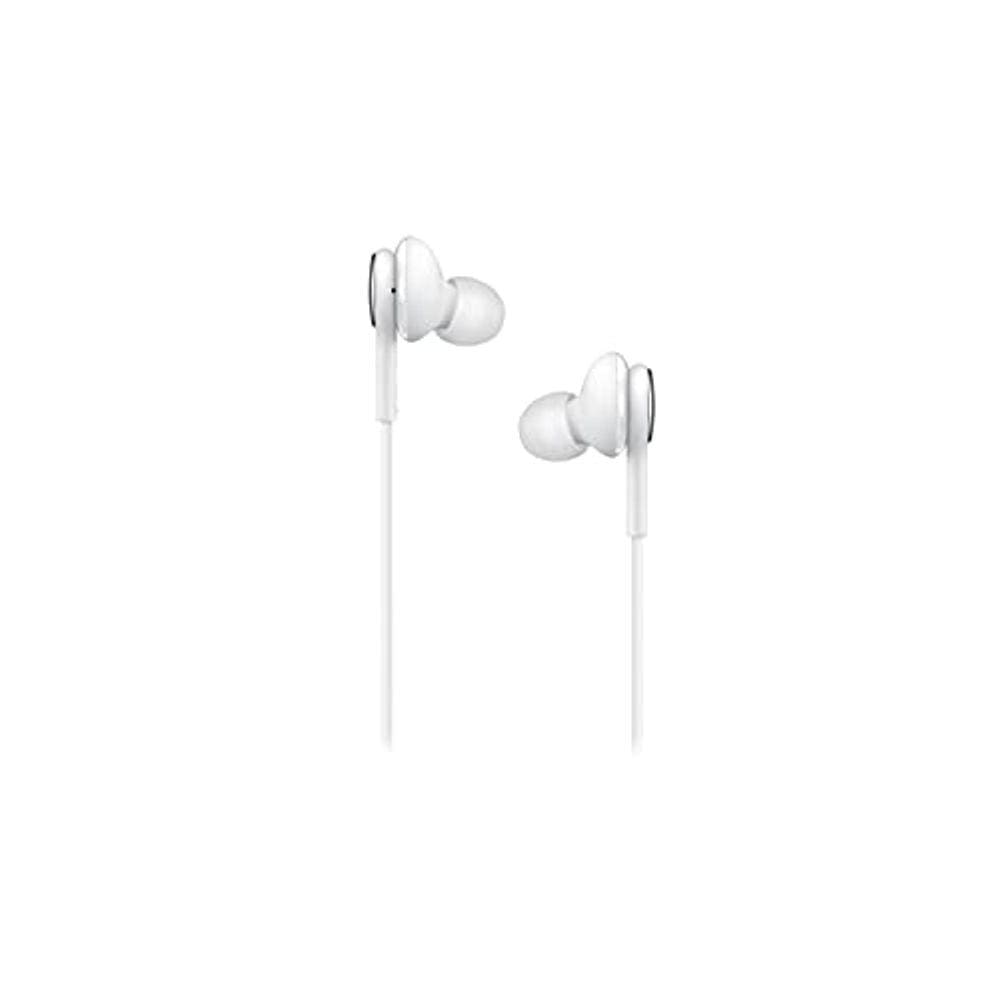 Fones de ouvido USB-C com microfone integrado e cor preta