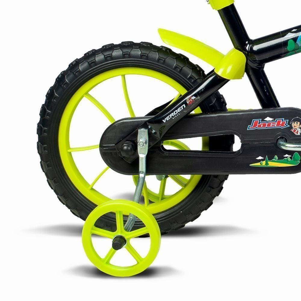 Bicicleta Jack Preto E Verde Limão - Aro | Casas Bahia