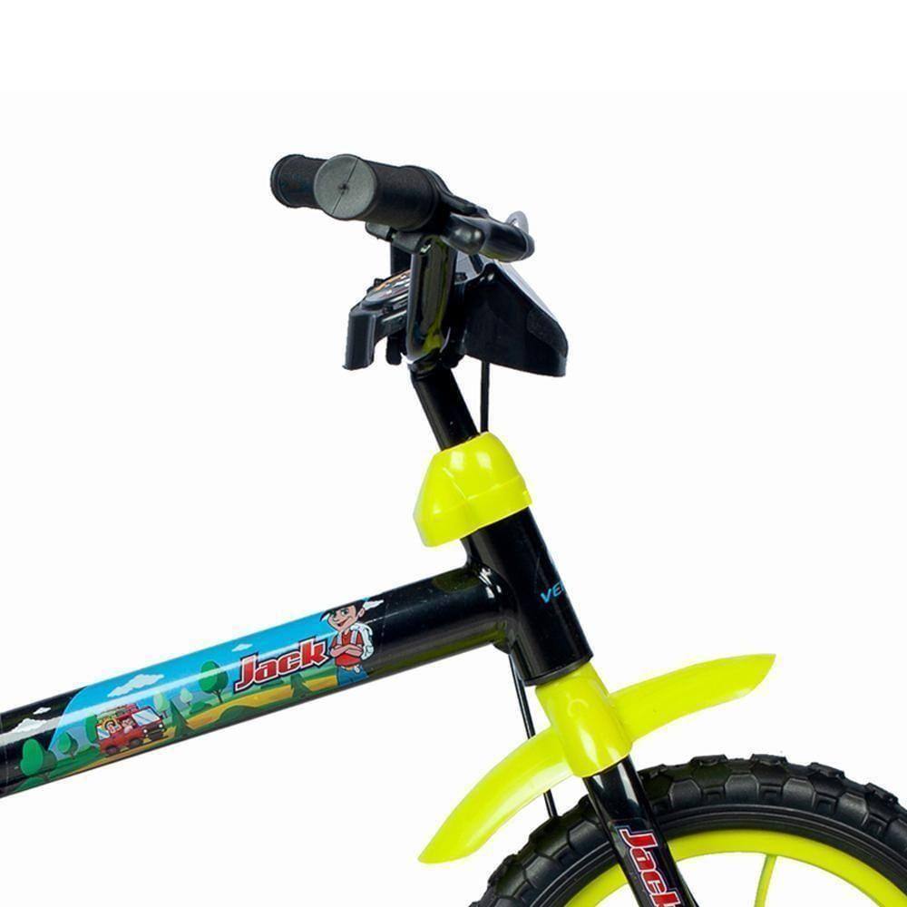 Bicicleta Jack Preto E Verde Limão - Aro | Casas Bahia