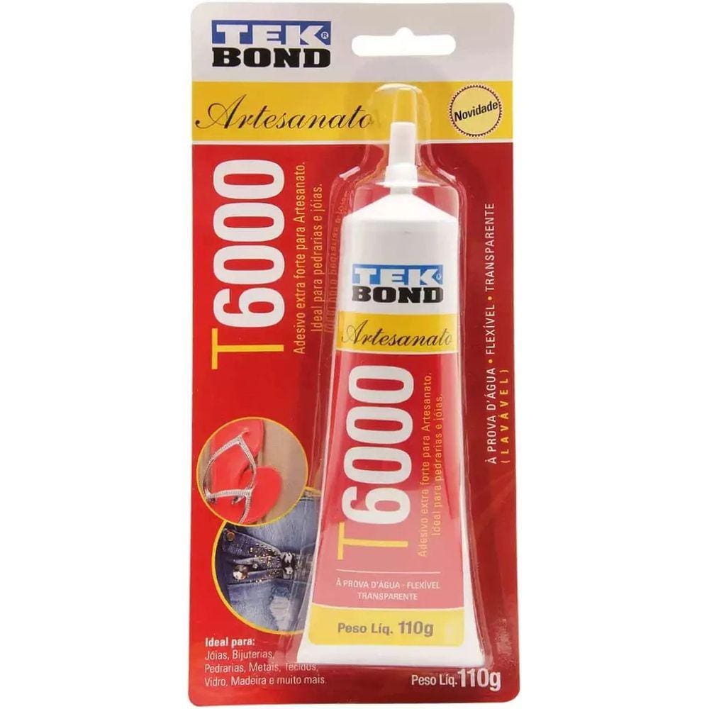Kit Cola Para Artesanato T6000 110g Tekbond