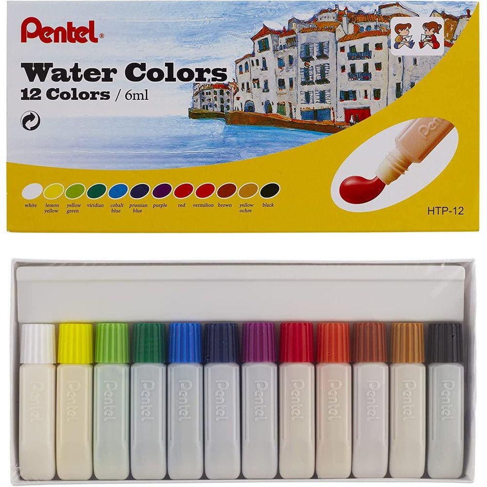 Tinta Aquarela Water Colors 6ml Pentel