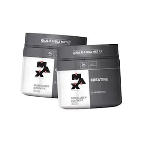Kit 2X Creatina Titanium  300G  Max Titanium