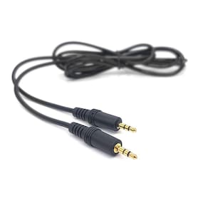 Cabo De Audio P2 X P2 Estéreo Gv Brasil, 2 Metros, Preto - Cbd.005