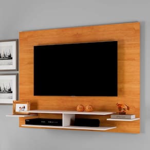 Painel para Tv até 55 Polegadas Vitoria Naturalle/Off White