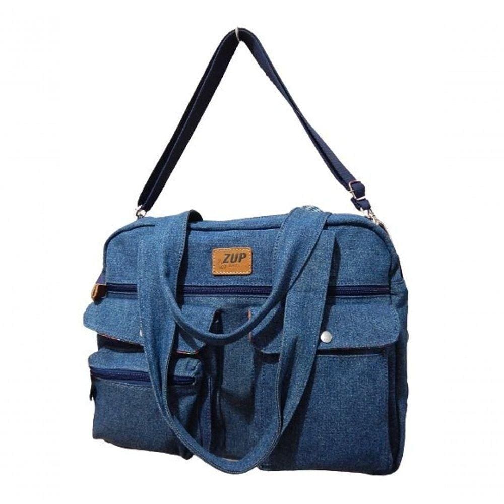 Bolsa De Lona Teach Cor índigo