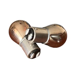 2X Lâmpadas Halógena Cromo Pisca 2 Pólos 12V 21/4W Baz15 B