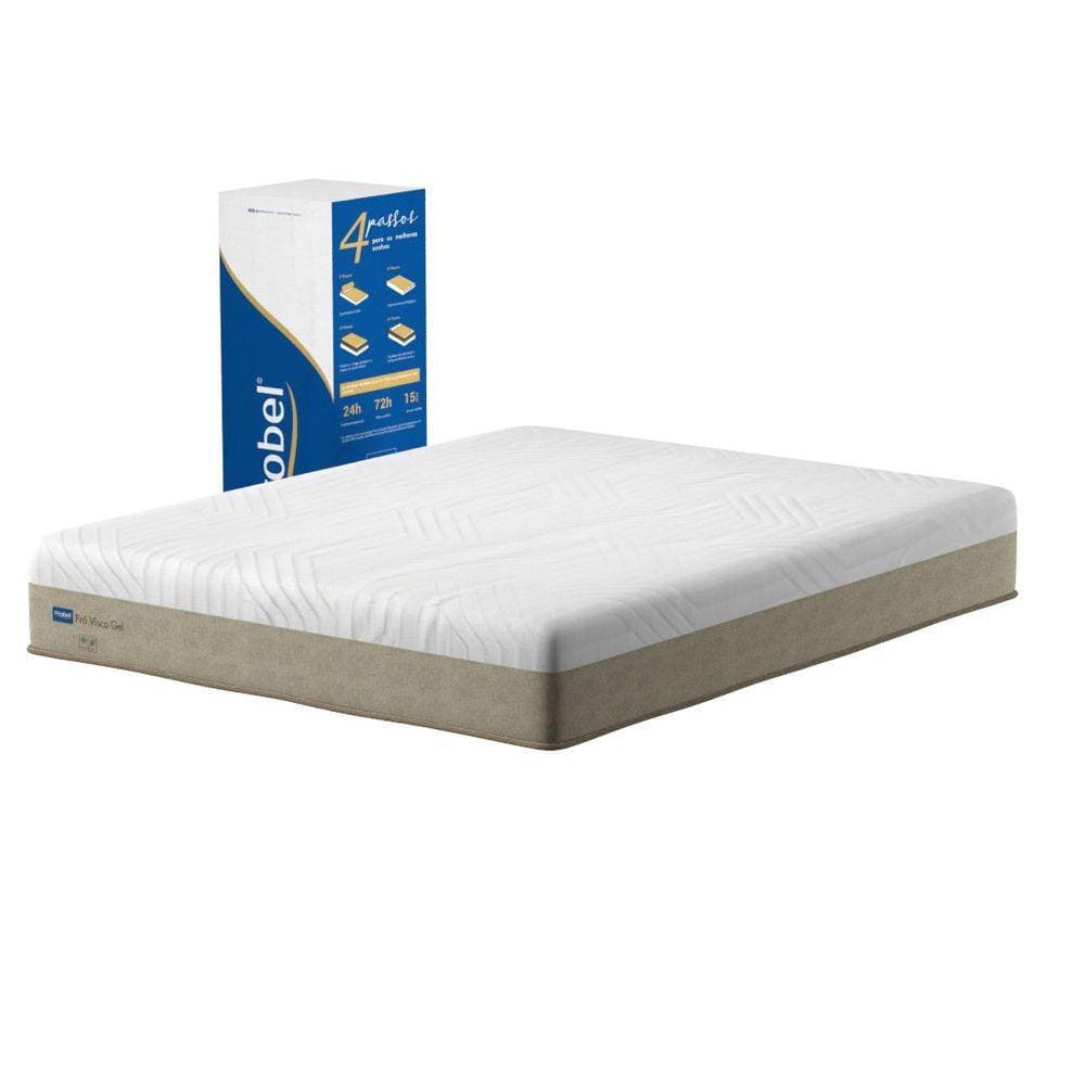 Colchão na Caixa Queen Espuma Visco Gel Probel Pró In Box