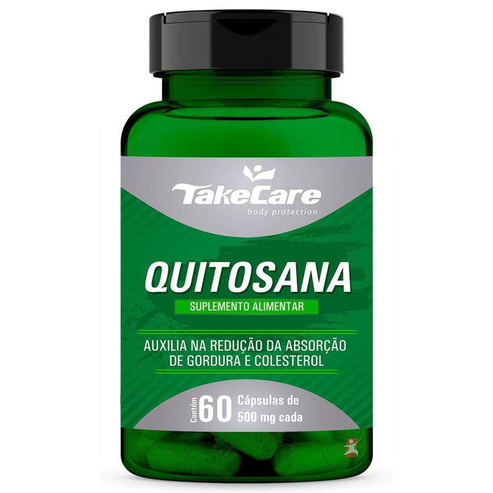 Quitosana 500Mg 60 Cápsulas Reduz A Absorção Gorduras Take