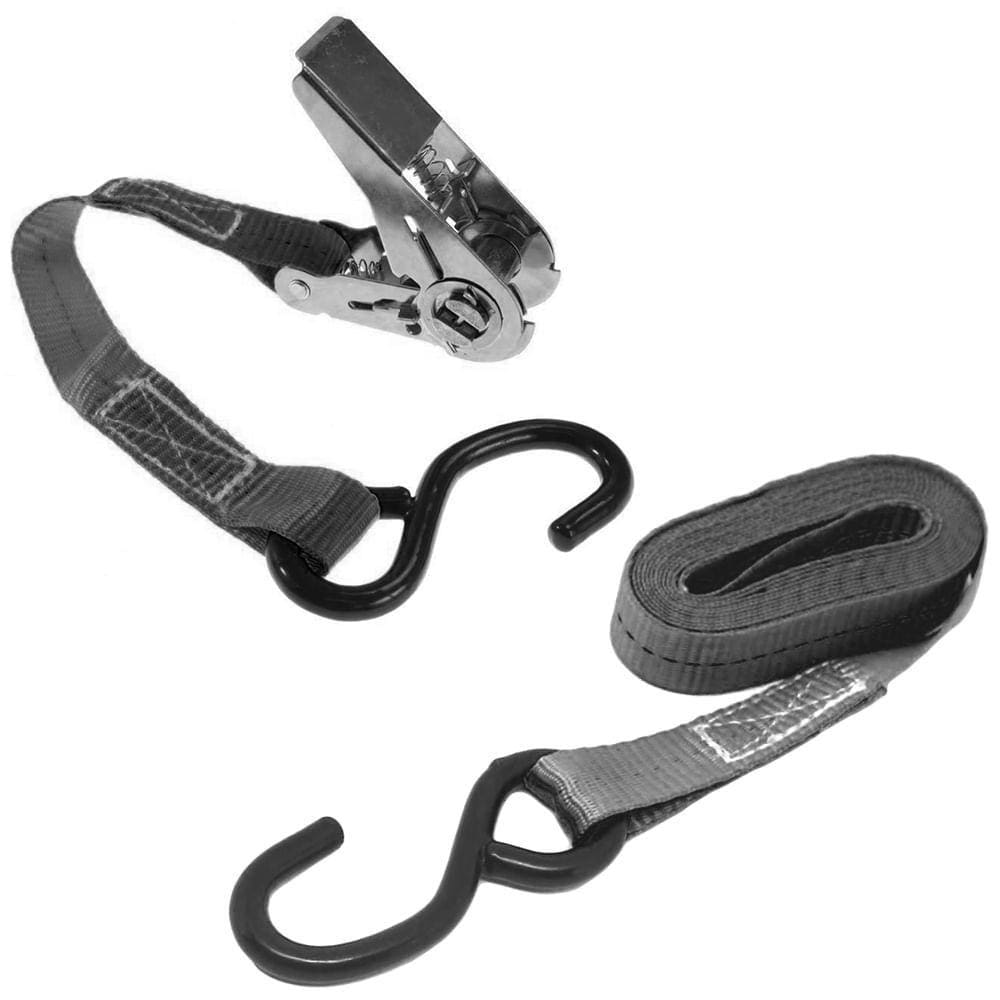 Kit Amarração De Moto Catraca 25mm Com Gancho Tipo S Astro