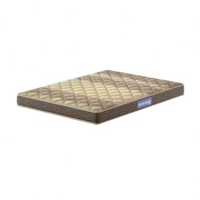 Colchão Casal Espuma D28 Guarda Costas Probel 14cm Branco/Marrom