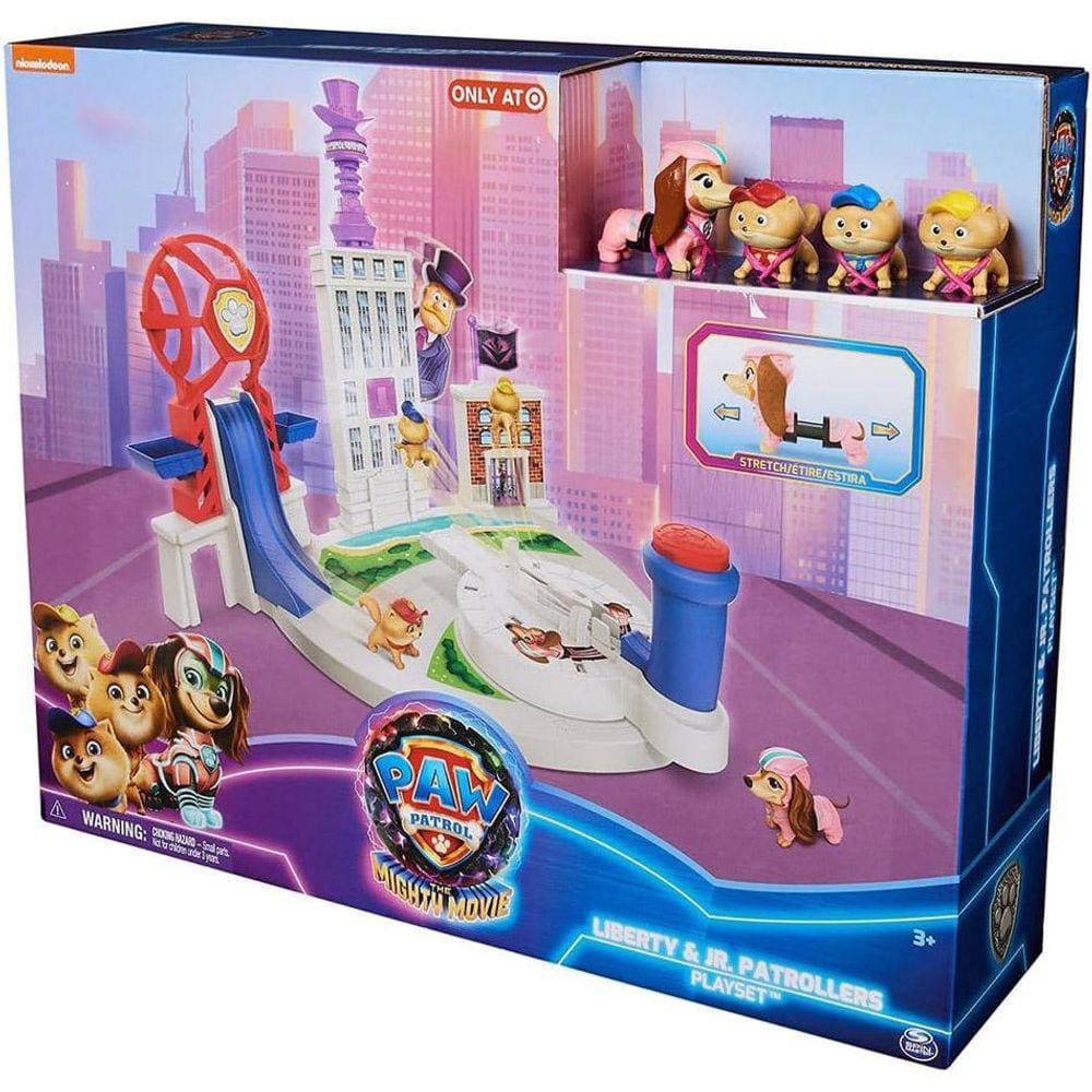 Patrulha Canina Playset Liberty & Poms - Sunny 3776