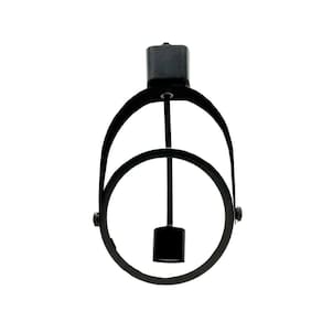 Spot Direcionável Pix Disco Ar111 Para Trilho Eletrificado Bivolt Preto