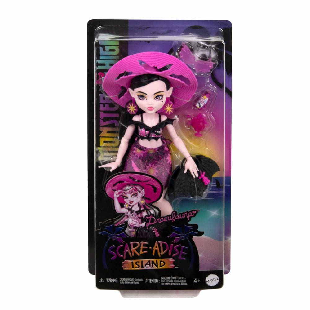 Boneca Monster High - Draculaura - Scare-Adise Island - Mattel
