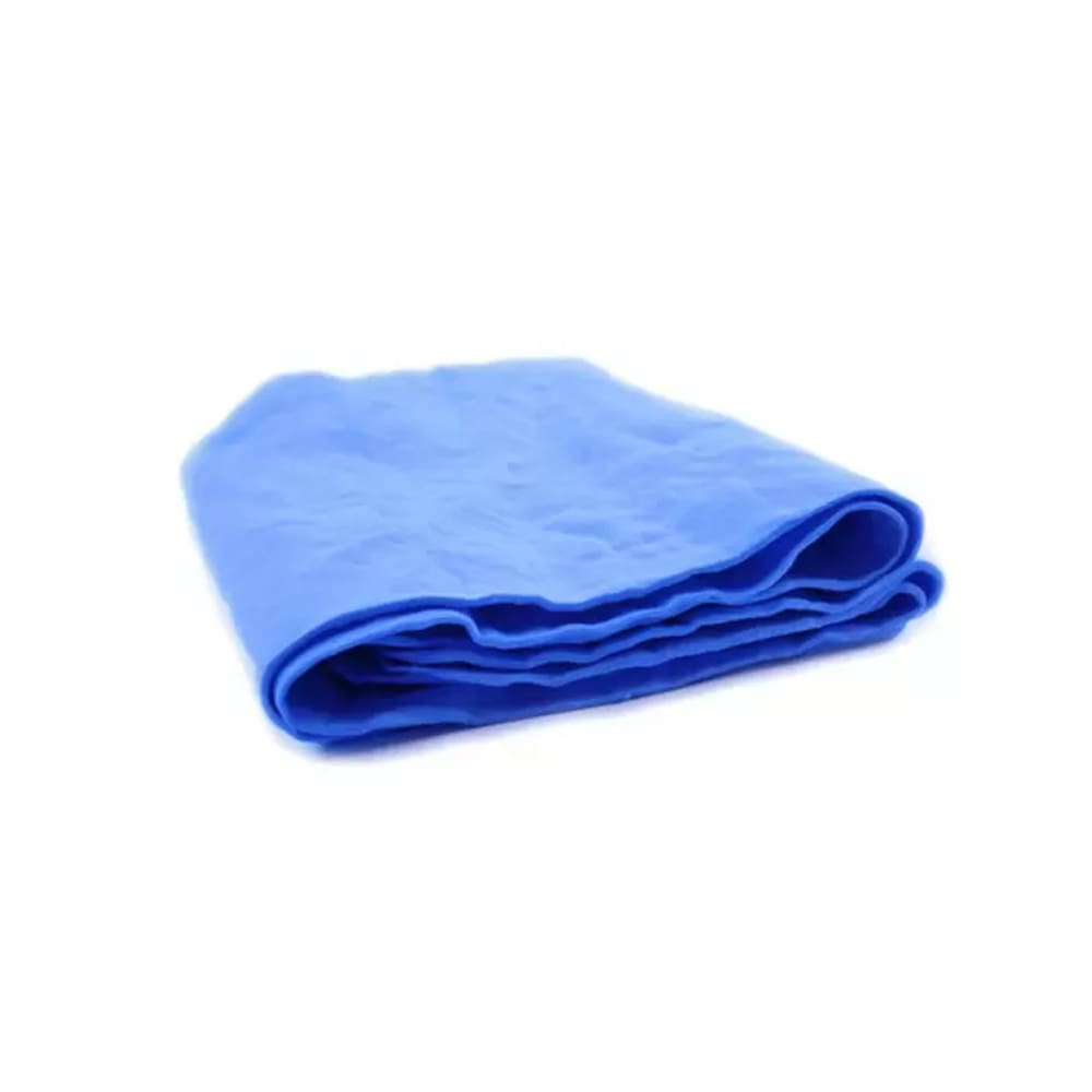 Toalha Magica Super Absorvente com Estojo Plástico 43x32cm Azul