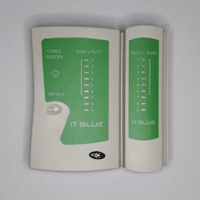 Testador de Cabo de Rede (RJ45) e Telefone (RJ12) LE-1979 It Blue