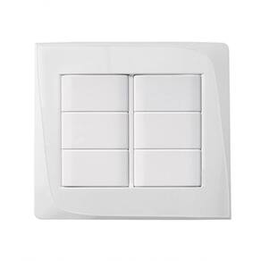 Placa Cega 4x4 Com Suporte Branca 50539 Tendeza - Pezzi