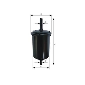 Filtro De Combustível Mann-Filter Civic/Fit - WK 730/6