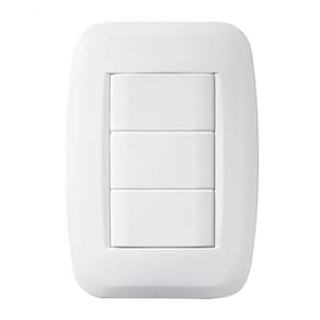 Placa Cega 2x4 Com Suporte Branca 50129 Classica - Pezzi