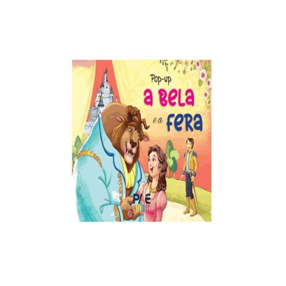 Livro Pop Up A Bela E A Fera
