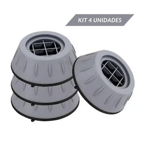 Conjunto De 4 Suportes Antiderrapantes Para Eletrodomésticos
