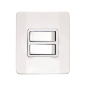 Interruptor Simples 2 T.s C/caixa Sobrepor Branca 62500 - Pezzi
