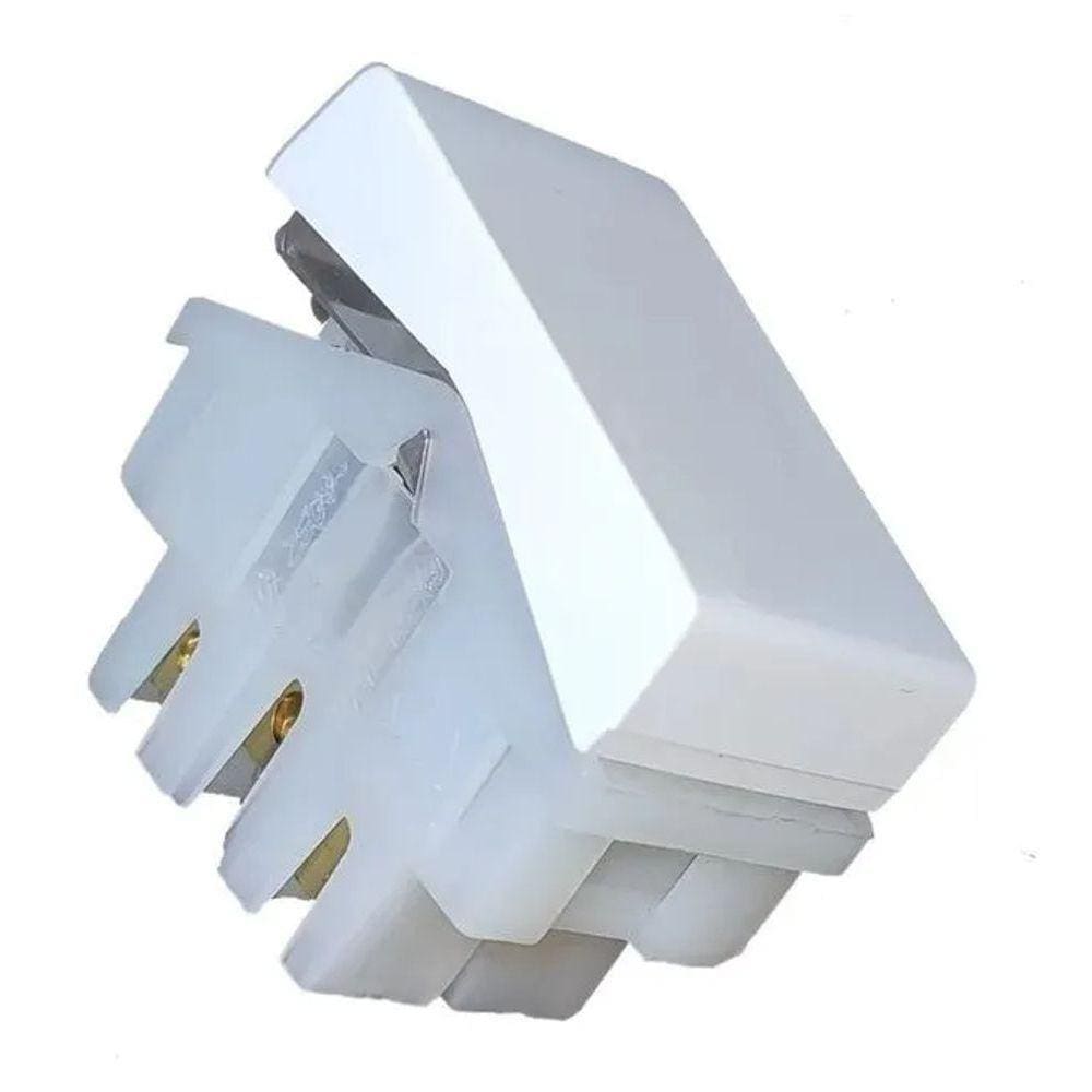 Modulo Interruptor Chave Cruz 10a 250v Branco 52050 - Pezzi