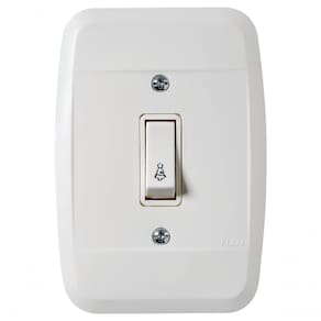 Interruptor Embutir Campainha 1 T Branca 41101 - Pezzi