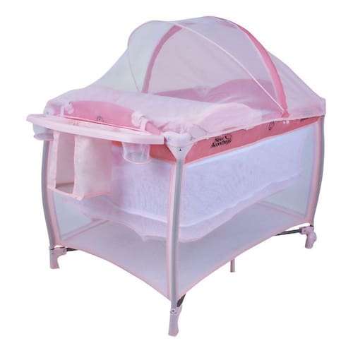 imagem-Berço New Aconchego Pink (0 A 15kg) - Burigotto