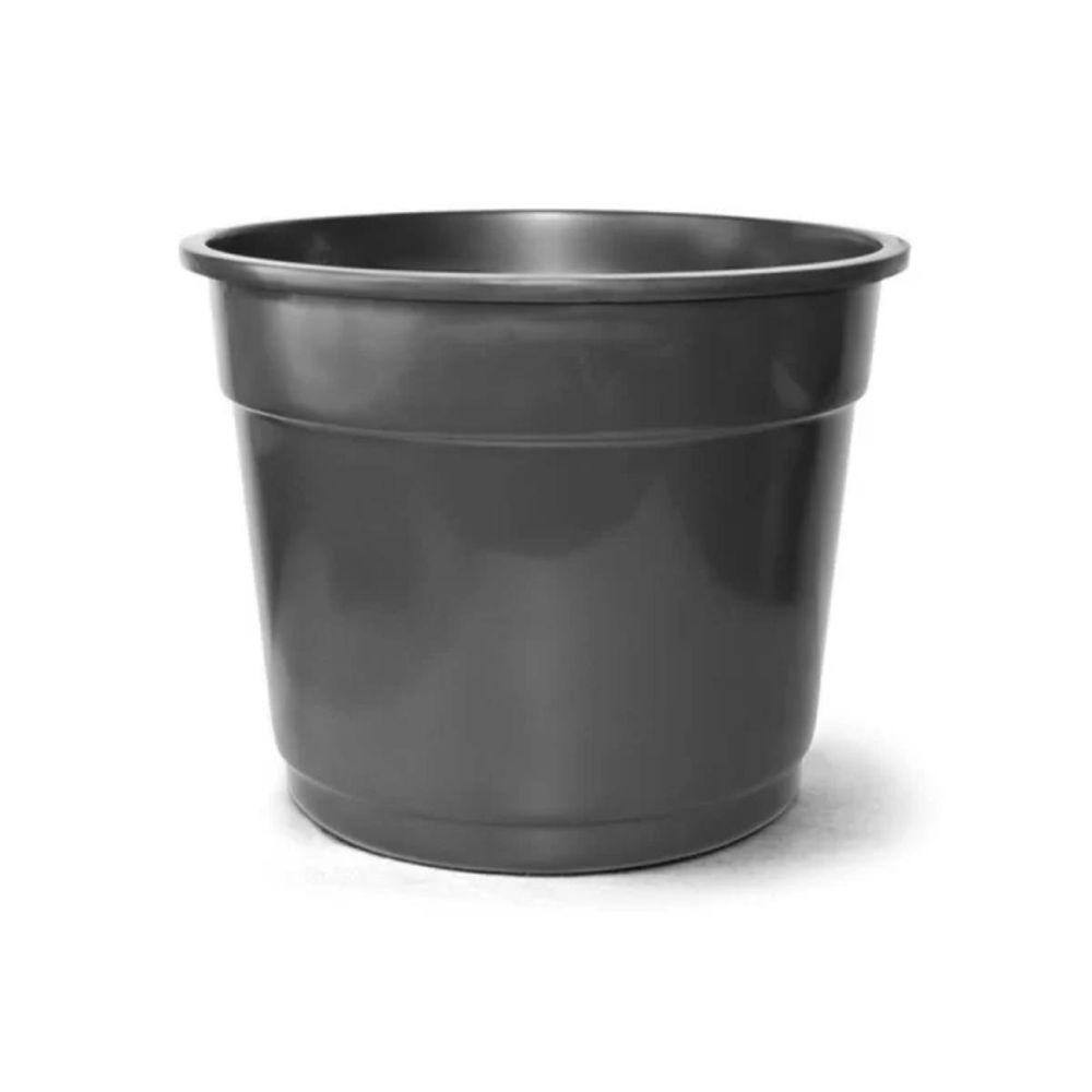 Vaso redondo Nº6 preto (12L) NUTRIPLAN