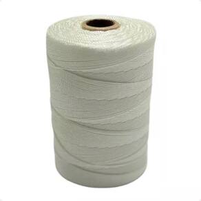 Corda Branca 4mm Nylon P/ Varal Casa Quintal Durável 234Mt
