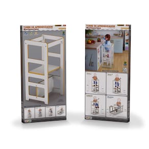 TORRE DE APRENDIZAGEM MONTESSORIANA 4 em 1 Jungee