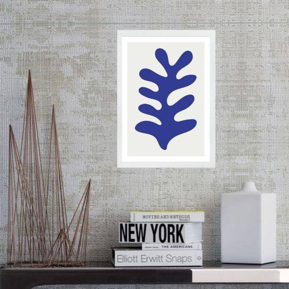 Quadro Matisse Blue Nudes Leaf 24X18Cm