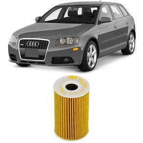 Filtro Óleo Audi A3 1.6 2.0 2007 A 2017 Mann