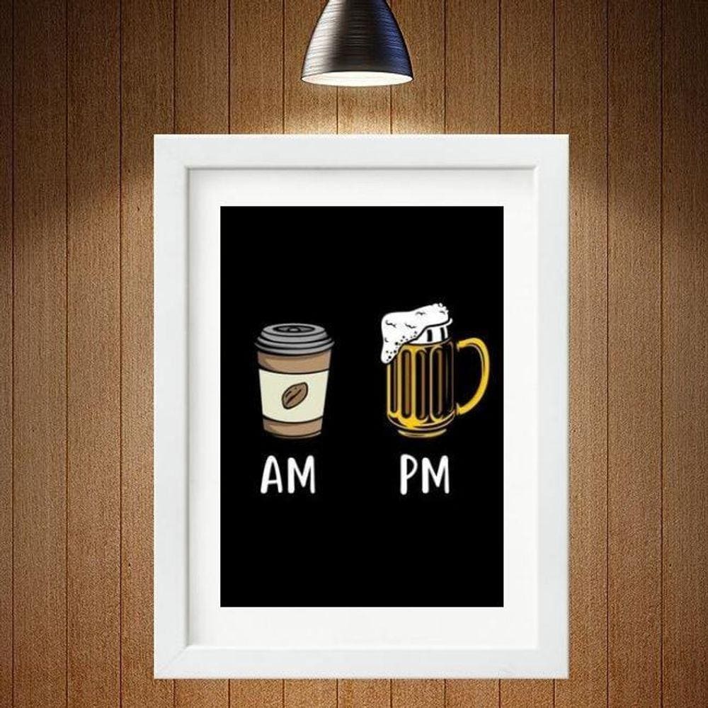 Quadro Café E Chopp - 60X48Cm