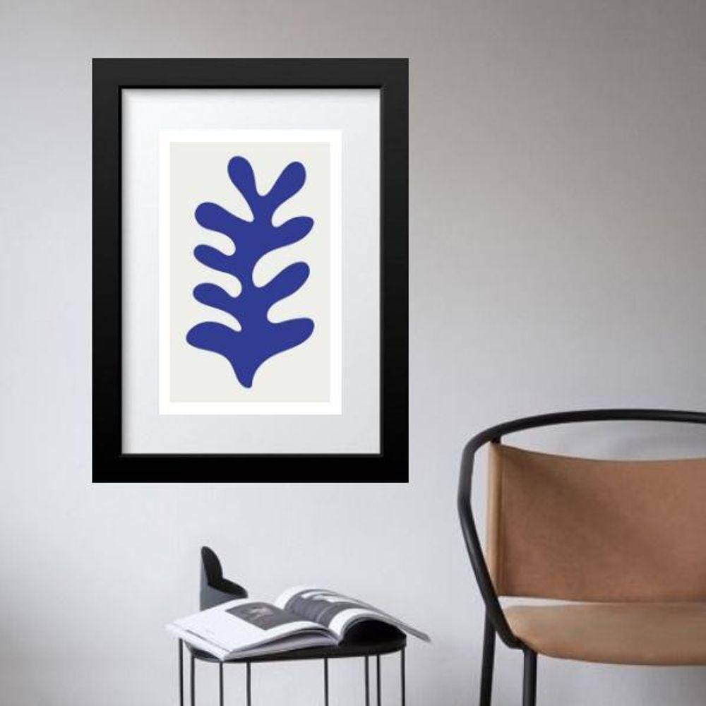 Quadro Matisse Blue Nudes Leaf - 60X48Cm