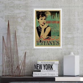 Quadro Poster Do Filme Breakfast At Tiffany`S 24X18Cm