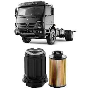 Filtro Ureia Arla Atego 1719 Om924la 2013 A 2018 Mann-filter