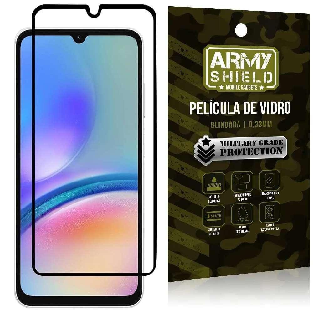 Película De Vidro 3D Para Samsung A05S - Armyshield